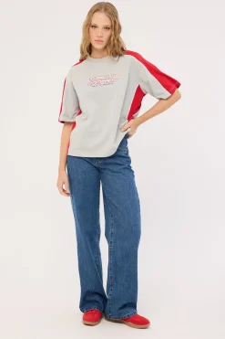 Rewind Square Tee Glacier Grey