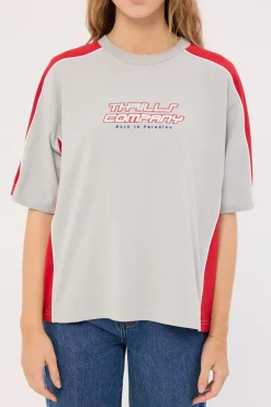 Rewind Square Tee Glacier Grey