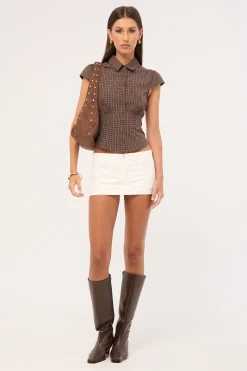 Rhode Mini Skort Porcelain