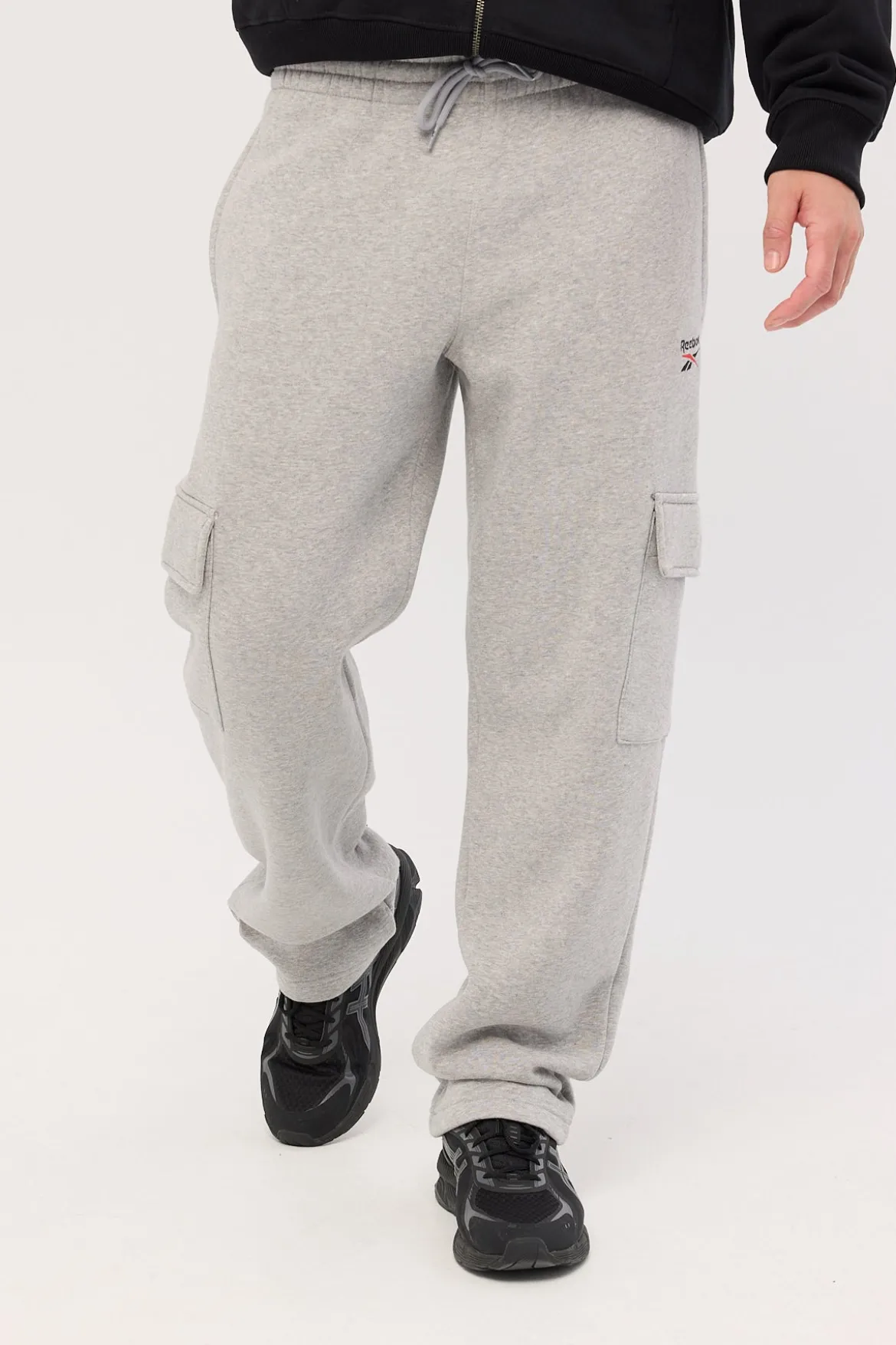 Ri Sl Oh Cargo Pant Mgrey Heather/Vector Red