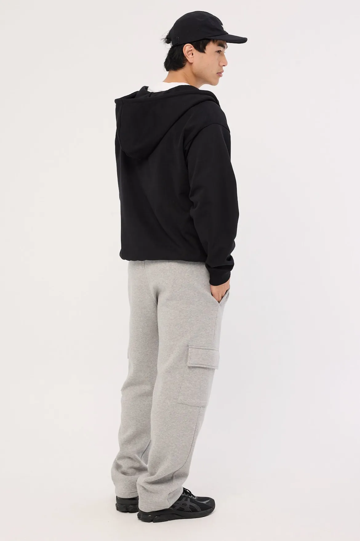 Ri Sl Oh Cargo Pant Mgrey Heather/Vector Red