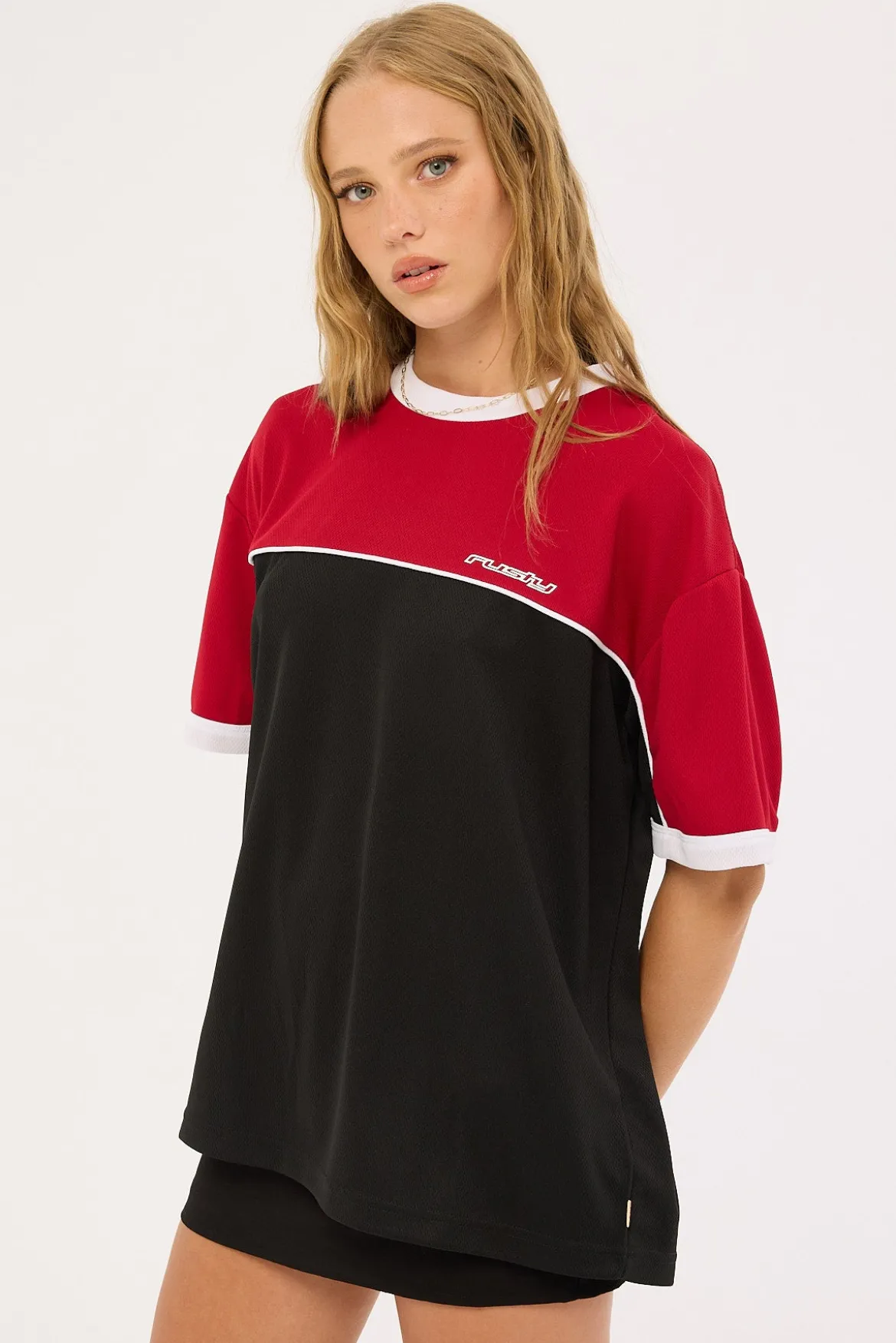 Richie Rich Oversize Sports Tee Black