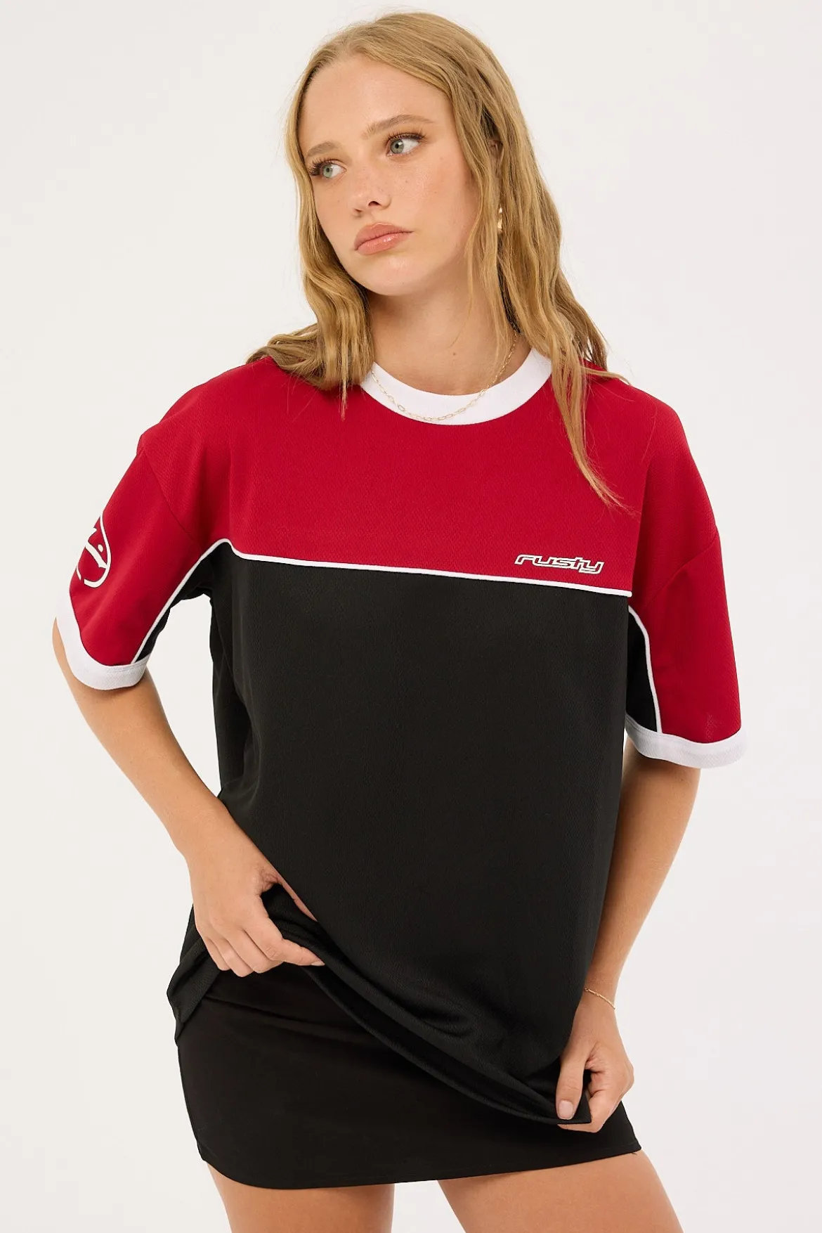 Richie Rich Oversize Sports Tee Black