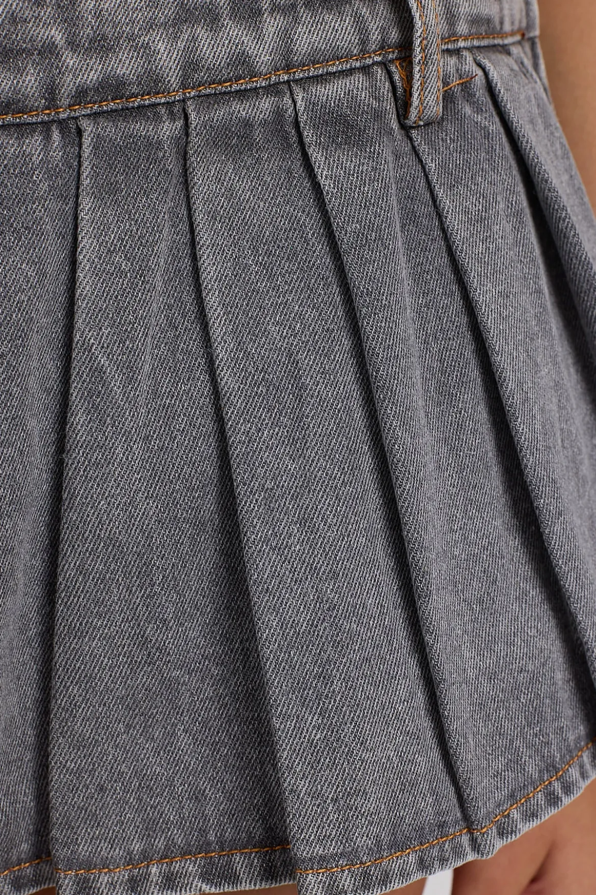 Rider Mini Skort Washed Grey