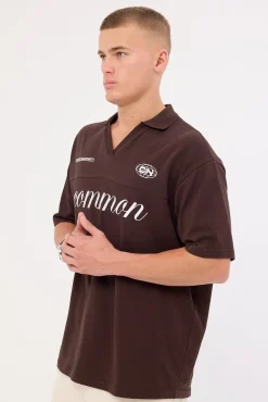 Rift Polo Coffee Brown