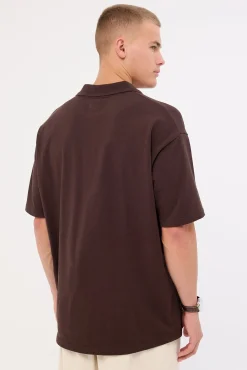 Rift Polo Coffee Brown