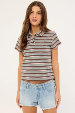 Ripper Low Rise Denim Shorts True Blue