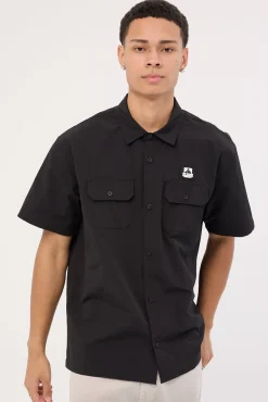 Ripstop SS Work Shirt Black