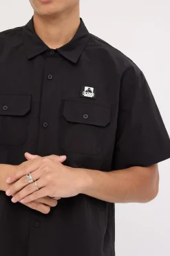 Ripstop SS Work Shirt Black