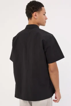 Ripstop SS Work Shirt Black