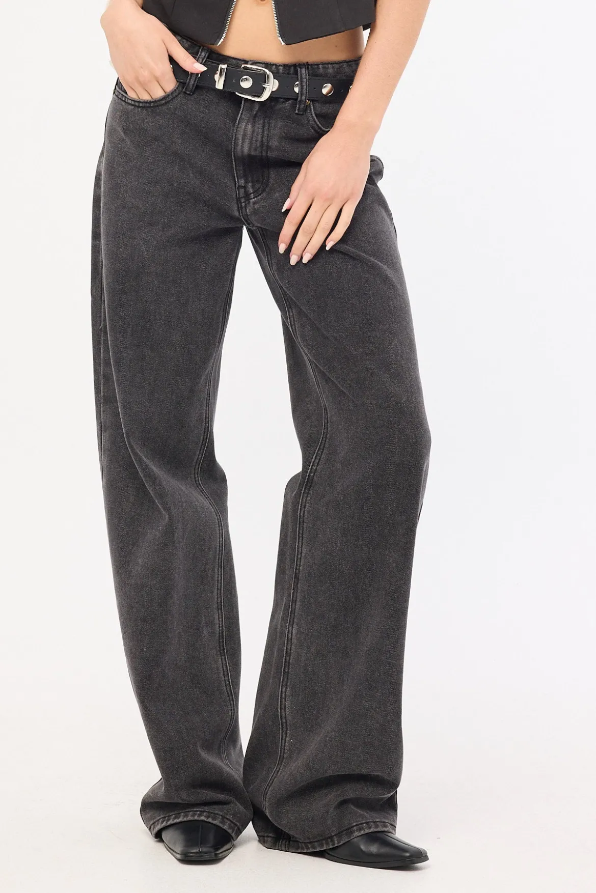 Rising Jean Washed Onyx