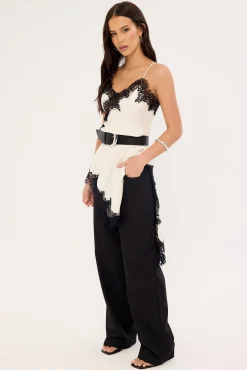 Rita Low Rise Pant Black
