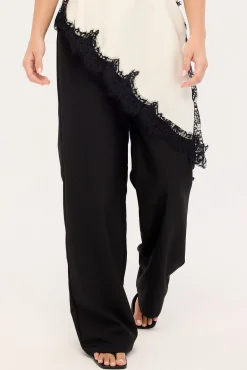 Rita Low Rise Pant Black