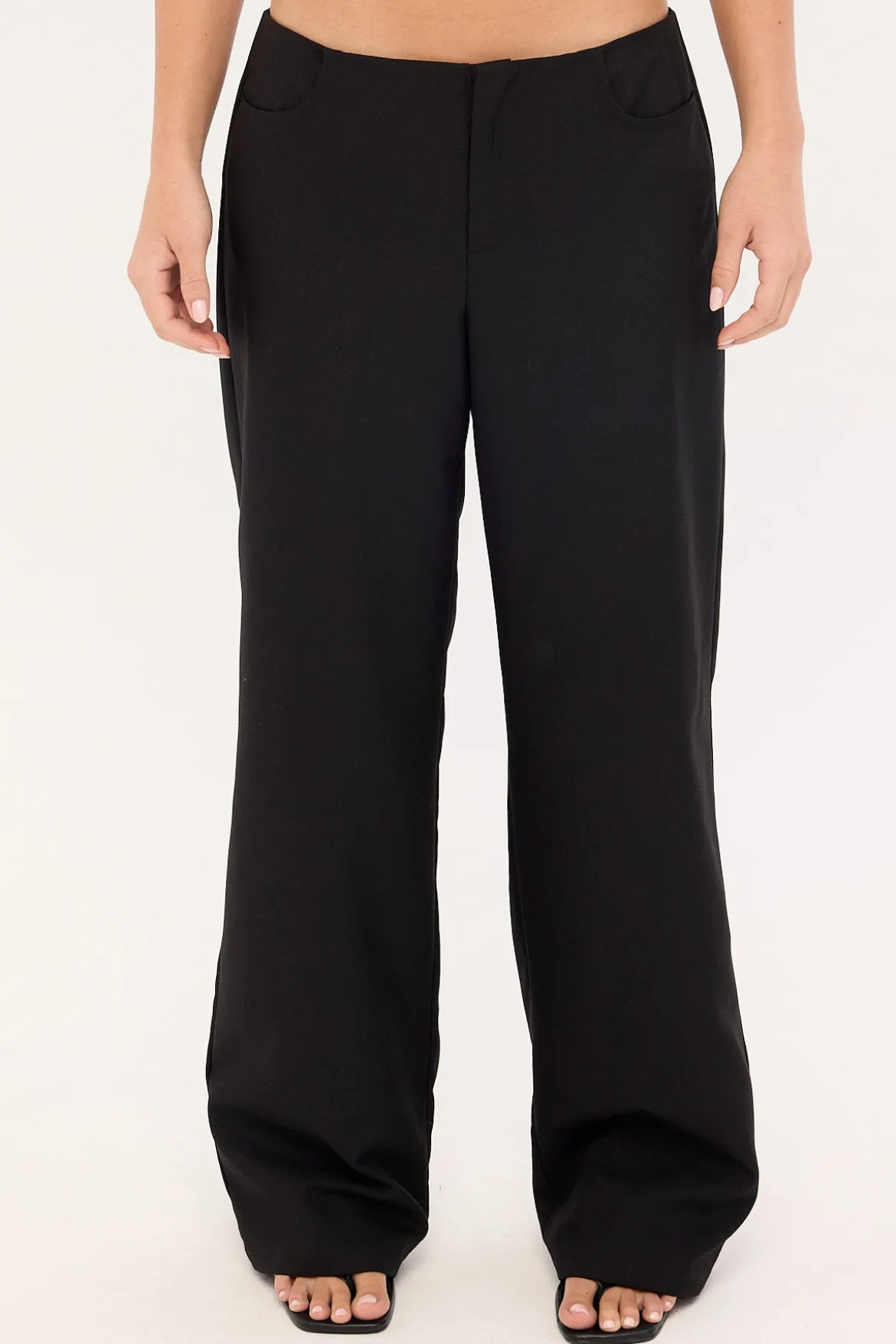 Rita Low Rise Pant Black