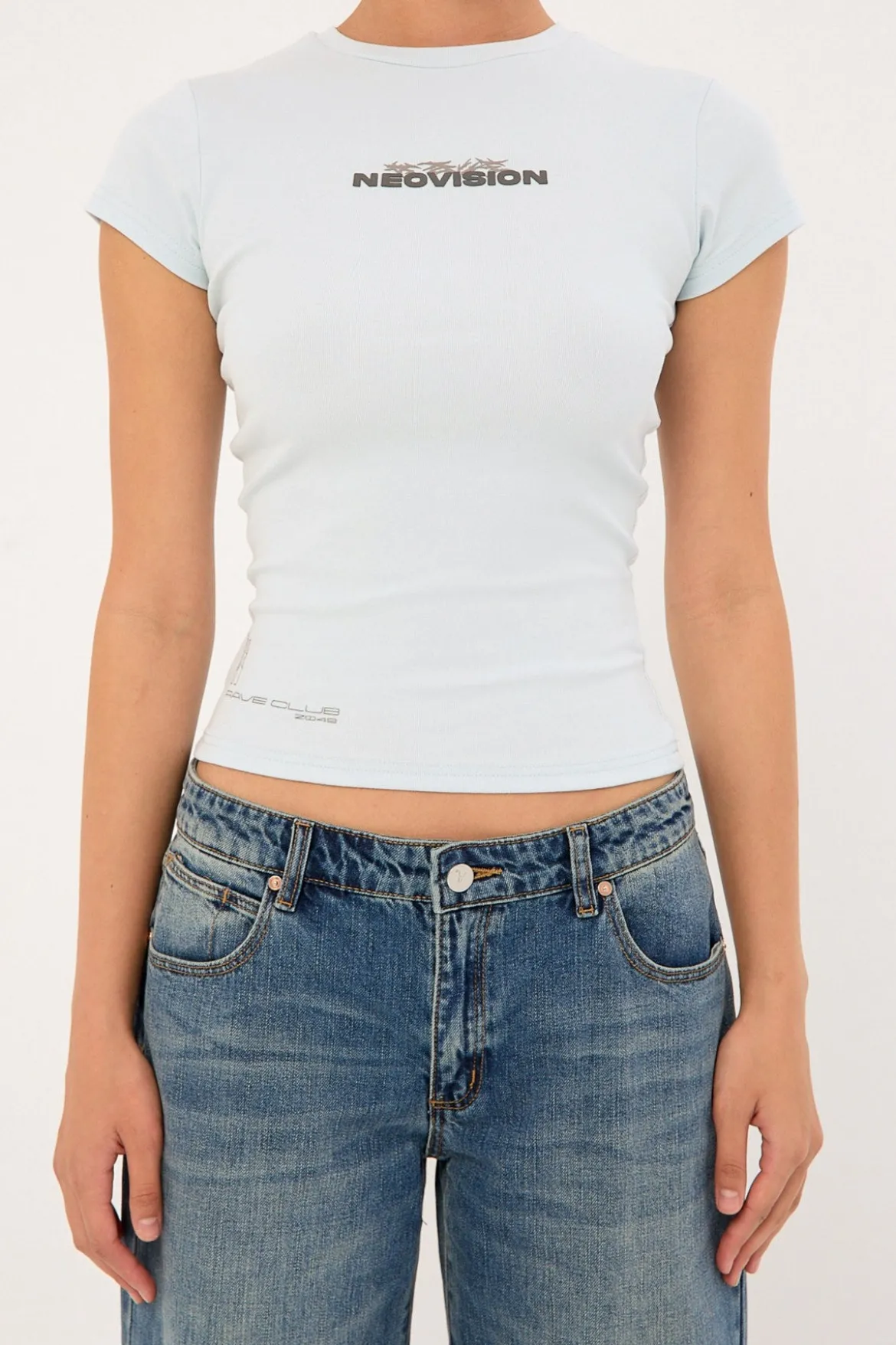 Ritual Baby Tee Blue