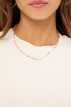 River Beaded Necklace Multi