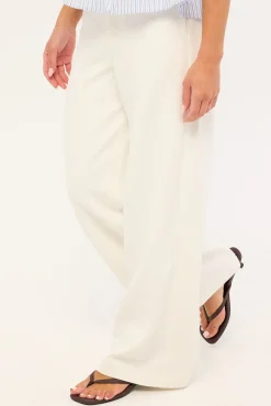Robie High Rise Suiting Pants White