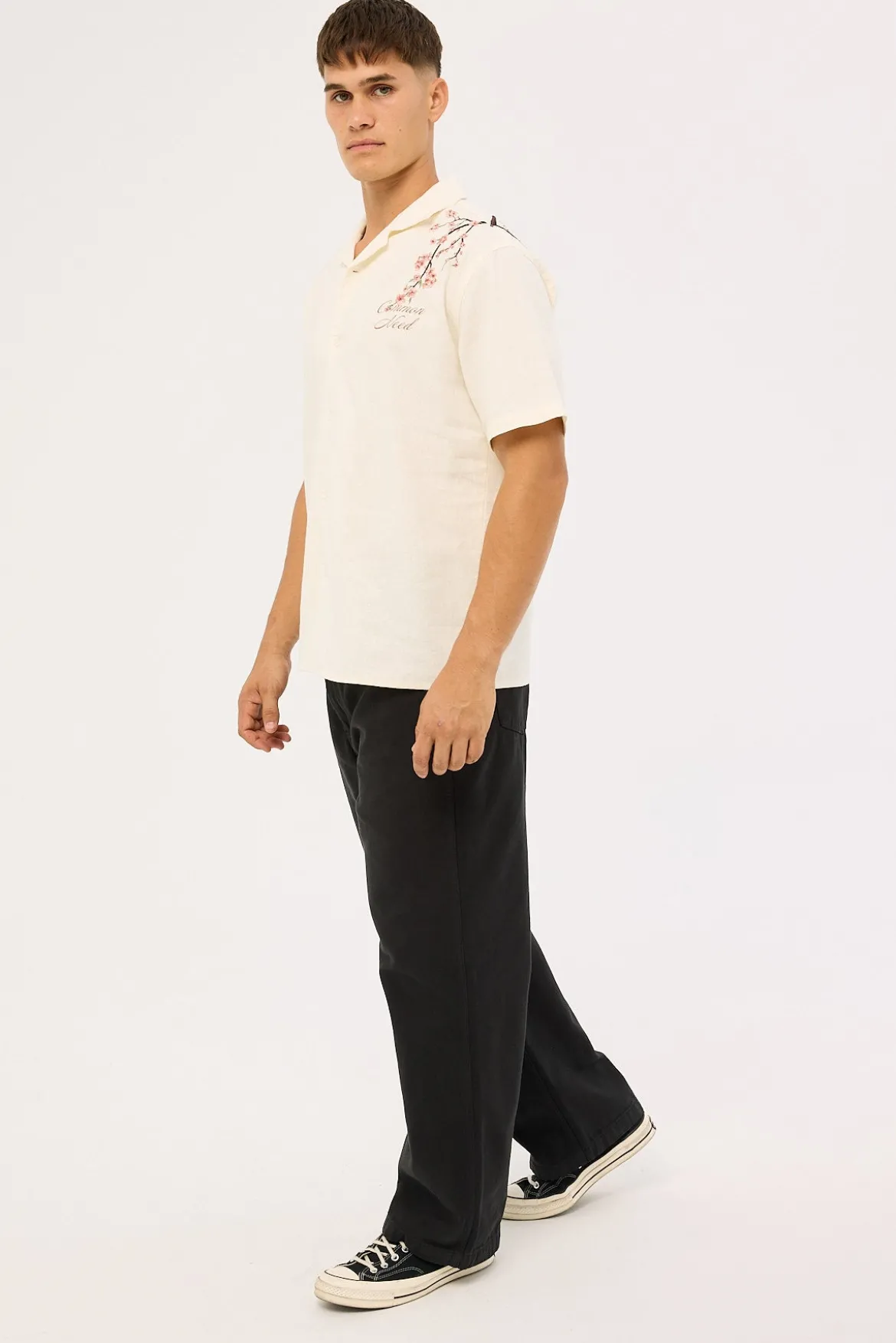 Rolla's Big Boss Canvas Pant Washed Black