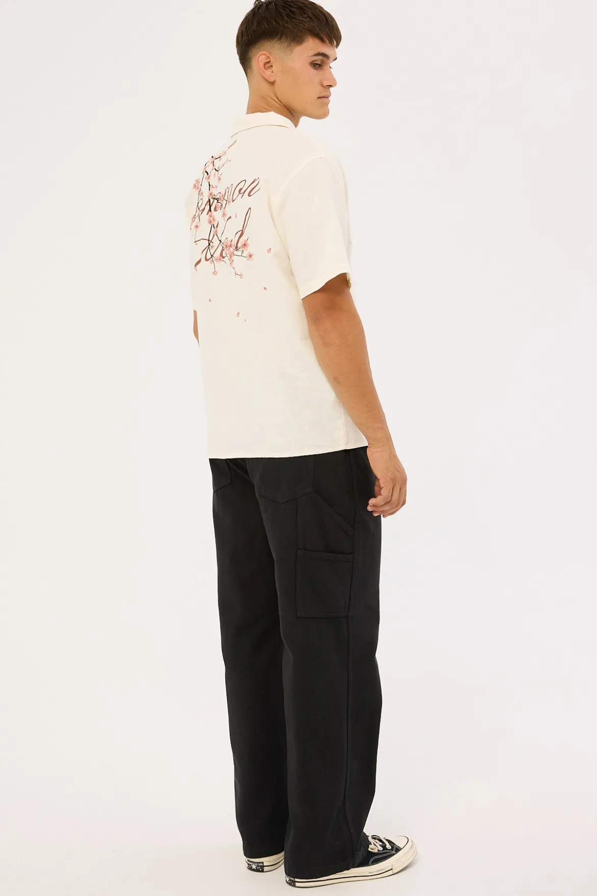 Rolla's Big Boss Canvas Pant Washed Black