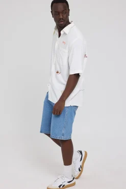 Rolla's Big Boss Short Freshwater Mid Blue Denim