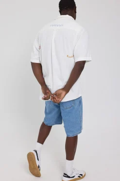 Rolla's Big Boss Short Freshwater Mid Blue Denim