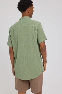 Rolla's Bon Crepe Shirt Pistachio