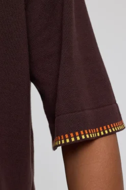Rolla's Dash Knit Bowler Shirt Brown