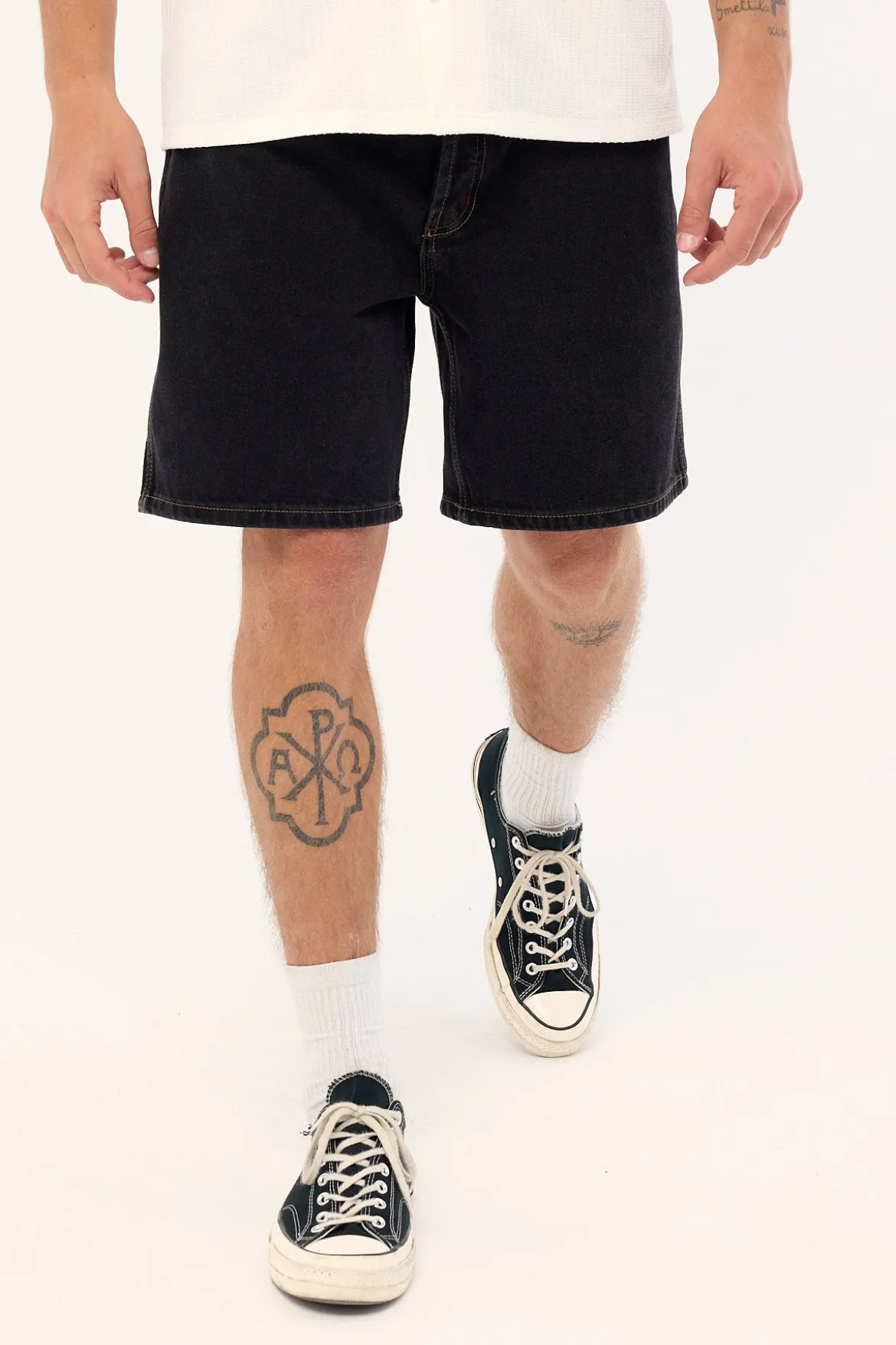 Rolla's Ezy Short Bevel Washed Black