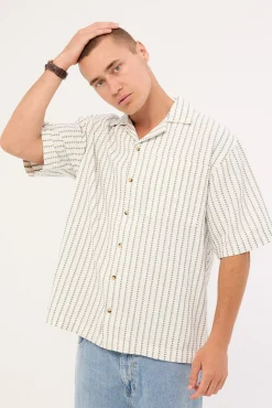 Rolla's Forward Bowler Shirt Vintage White