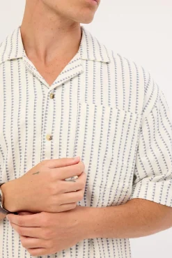 Rolla's Forward Bowler Shirt Vintage White