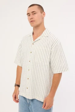 Rolla's Forward Bowler Shirt Vintage White