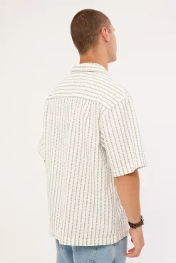 Rolla's Forward Bowler Shirt Vintage White