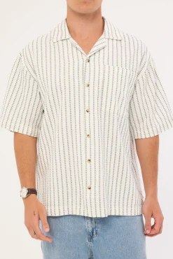 Rolla's Forward Bowler Shirt Vintage White