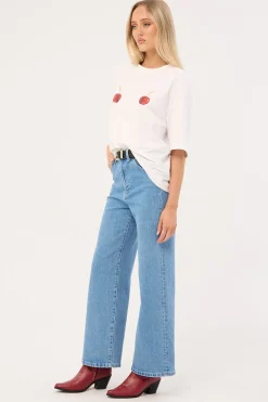 Rolla's Sailor Scoop Jean Lily Blue