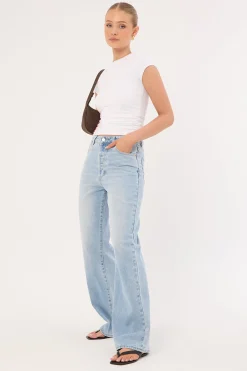 Rolla's Stevie Relaxed Jean Longbeach Blue