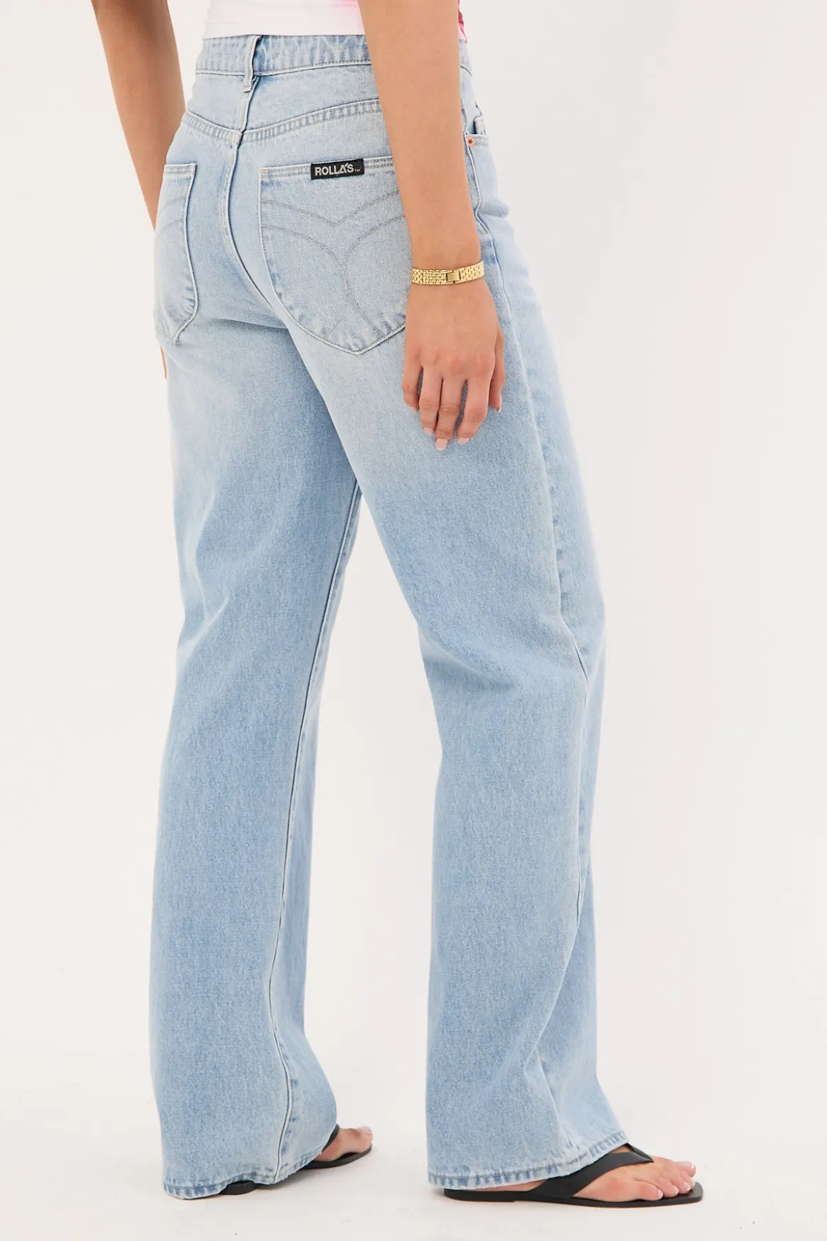 Rolla's Stevie Relaxed Jean Longbeach Blue