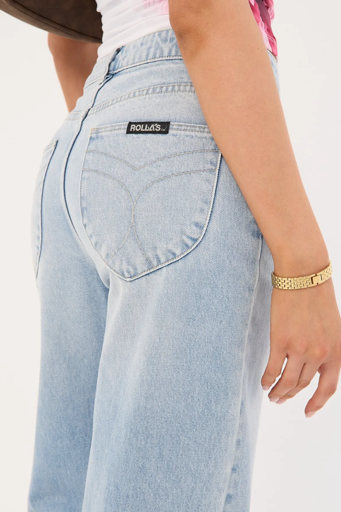 Rolla's Stevie Relaxed Jean Longbeach Blue