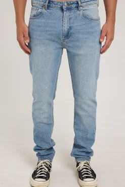 Rolla's Tim Slim Mid Blue