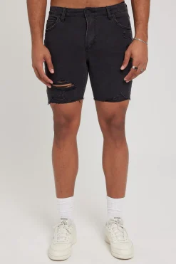 Rolla's Tim Slim Short Hard On Black