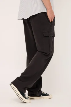 Rolla's Tradie Cargo Pant Sulphur Black