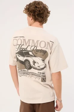 Roller Heavyweight Boxy Tee Salt White