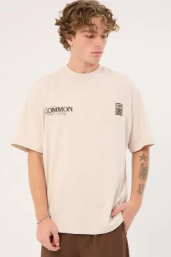 Roller Heavyweight Boxy Tee Salt White