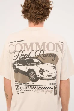 Roller Heavyweight Boxy Tee Salt White
