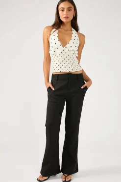 Romeo Bootcut Pant Black