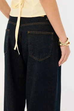 Roomy Extra Wide Low Rise Jean Indigo