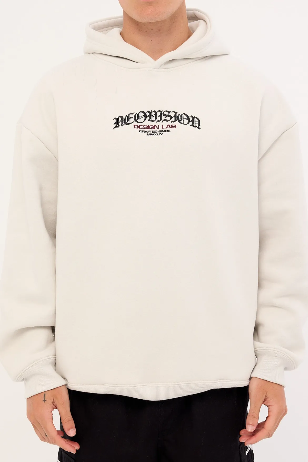 Rosebud Street Hoodie Grey Fog
