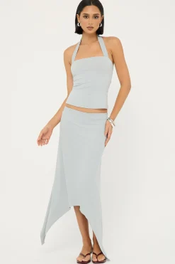 Rouje Halter Top Smoke