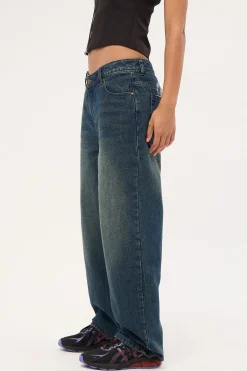 Roxanne Baggy Low Rise Jean Dark And Dirty