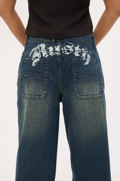 Roxanne Baggy Low Rise Jean Dark And Dirty