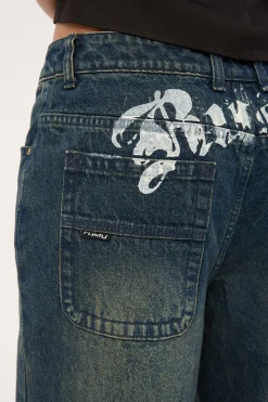 Roxanne Baggy Low Rise Jean Dark And Dirty